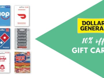 Save 10% Instantly On Dining Gift Cards