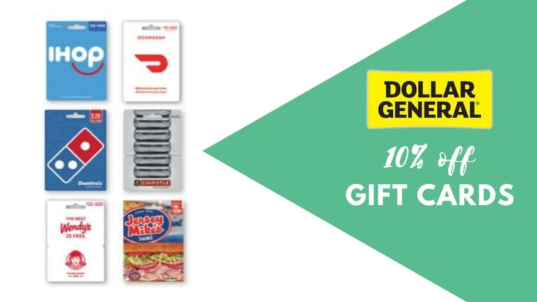 Save 10% Instantly On Dining Gift Cards