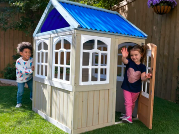 KidKraft Cooper Wooden Outdoor Playhouse only $79.60 shipped (Reg. $200!)