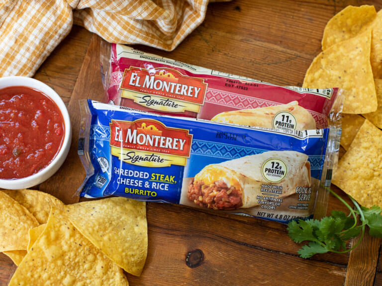 El Monterey Signature Burritos Just $1 At Publix