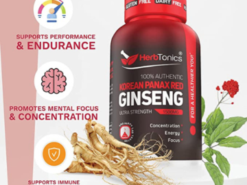 Today Only! Save BIG on Herbtonics Dietary Supplements as low as $10.79 After Coupon (Reg. $22) – 5.9K+ FAB Ratings!