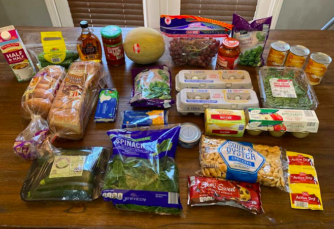 Gretchen’s $95 Grocery Shopping Trip and Weekly Menu Plan for 6