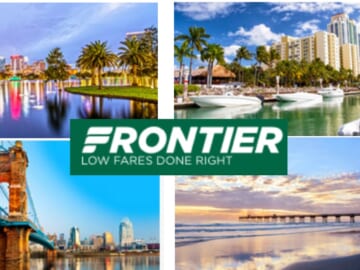 Frontier Airlines | 90% Off Select Domestic Flights