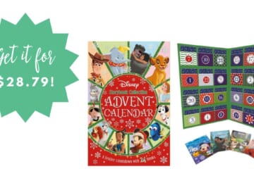 Disney Advent Storybook Calendar $28.79