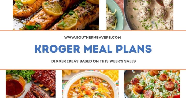 kroger meal plans 9/14