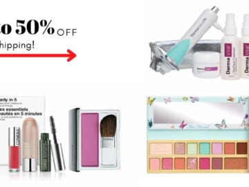 Up to 50% off Too Faced, Clinique, DermaWand & More