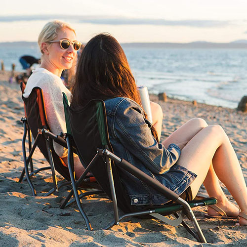 Cascade Mountain Tech Camping Chair $38.6 Shipped Free (Reg. $54.99) – FAB Ratings! – Low Profile Folding Chair for Camping, Beach