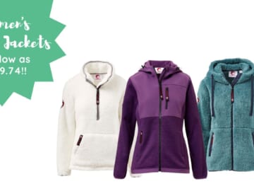 Canada Weather Gear Women’s Fleece Jackets Only $29.74!