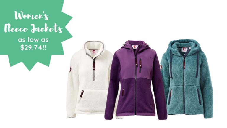 Canada Weather Gear Women’s Fleece Jackets Only $29.74!