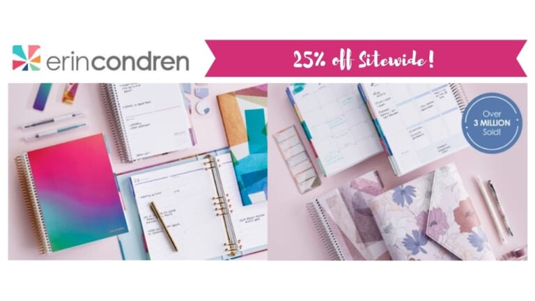 Erin Condren | 25% Off Planners, Notebooks & More