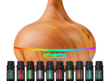 Ultimate Aromatherapy Diffuser & Essential Oil Set