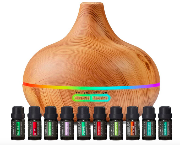 Ultimate Aromatherapy Diffuser & Essential Oil Set