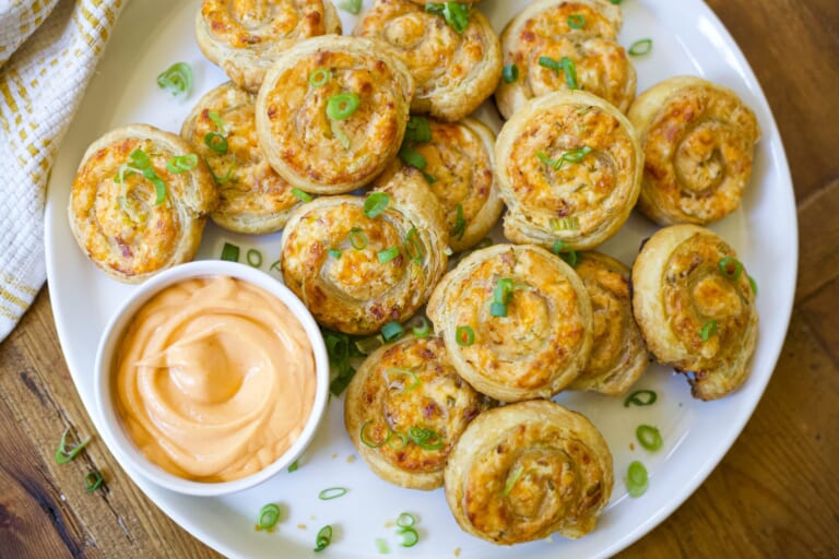 Kickin’ Chicken Pinwheels For Your Next Game Day Gathering