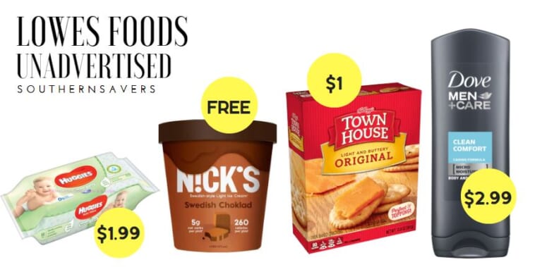 lowes foods unadvertised