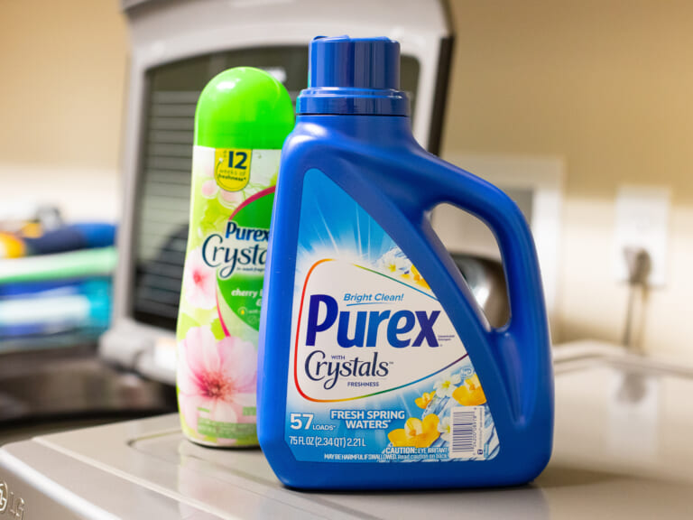 Grab The Bottles Of Purex Crystals In-Wash Fragrance Booster For $1.40 At Publix