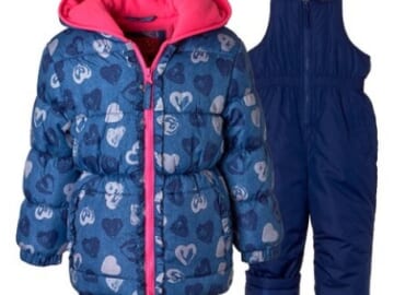 *HOT* Kids Puffer Coat and Matching Snow Bib Set just $15.99 + shipping!