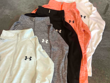 Under Armour Women’s Half Zip Pullover for just $19.99 shipped!