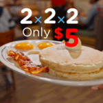 IHOP: 2x2x2 Meal only $5!