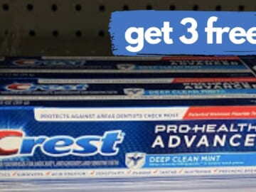 Crest Toothpaste Deal | Get 2 for FREE at Walgreens Next Week