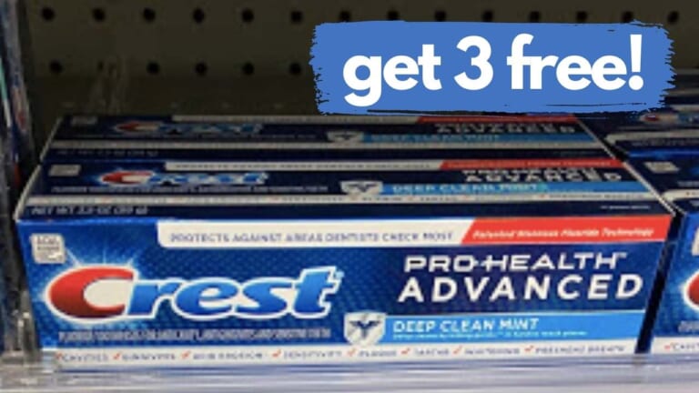 Crest Toothpaste Deal | Get 2 for FREE at Walgreens Next Week