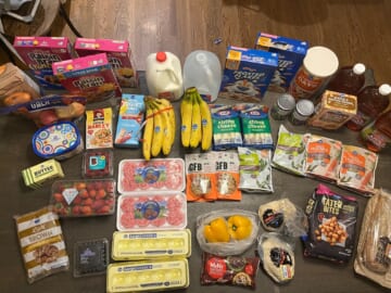 Crystal’s $85 Kroger Shopping Trip (+ our menu plan)