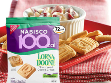 72-Pack 100 Calorie Packs Lorna Doone Shortbread Cookie Crisps $29.02 After Coupon (Reg. $36.37) – $0.40/0.74-Ounce Pack + Free Shipping!