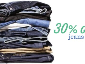 30% off Jeans at Target | For Kids & Adults