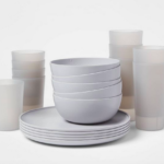 *HOT* Room Essentials 20-Piece Plastic Dinnerware Set only $10!