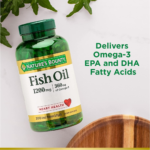 FOUR 200-Count Nature’s Bounty Fish Oil Softgels for Heart Health as low as $5.25 EACH Bottle (Reg. $18.29) + Free Shipping! 3¢/Softgel! + Buy 4, Save 5%