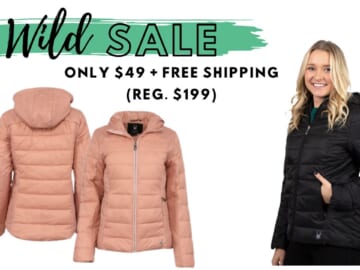 Spyder Women’s Puffer Jacket $49.99 Shipped