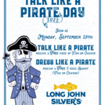 Long John Silver’s: Free Fish on September 19, 2022