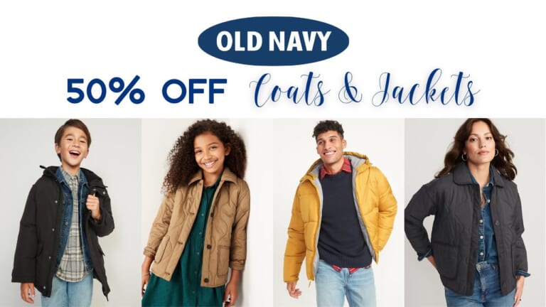 Old Navy | 50% Off Family Outerwear