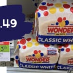 $1.49 Wonder Classic White Bread Loaves