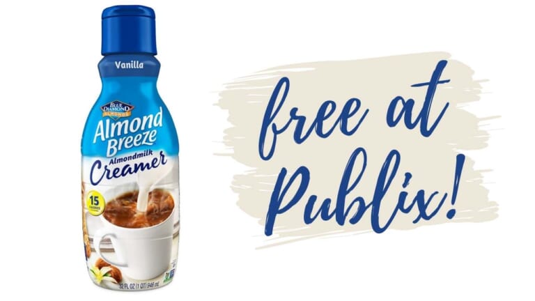 New Publix Digital Coupon | FREE Almond Breeze Creamer