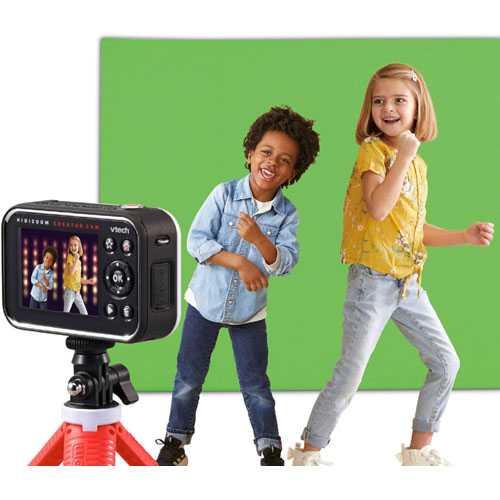 VTech KidiZoom Creator Camera in Red $31.49 Shipped Free (Reg. $70) – FAB Ratings! With 20+ Animated Backgrounds & Easy On-Screen Video Editing