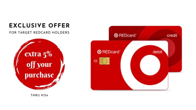 Exclusive Offer For Target RedCard Holders