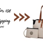 MKF Collection | Oversize Tote & Wristlet Combo $38 Shipped!