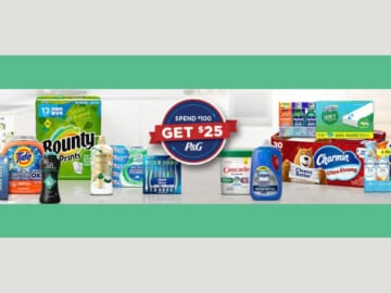 Costco | $25 Shop Card With $100 P&G Purchase