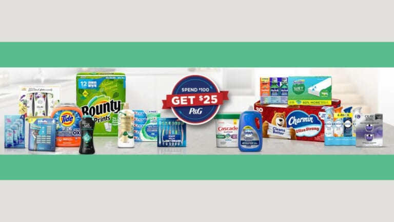 Costco | $25 Shop Card With $100 P&G Purchase