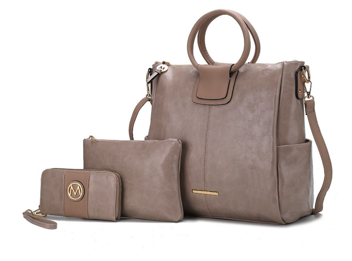 MKF CollectionZori 3-Piece Tote with Pouch & Wallet only $50.83 shipped (Reg. $300!)