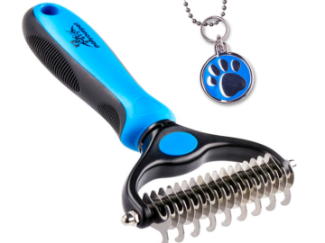 Pat Your Pet Deshedding Brush only $8.62!