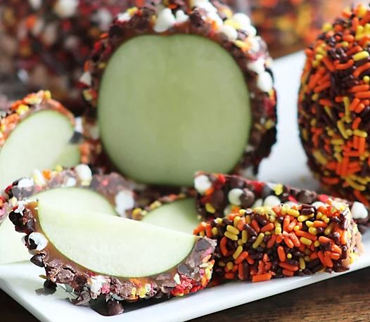 caramel apples