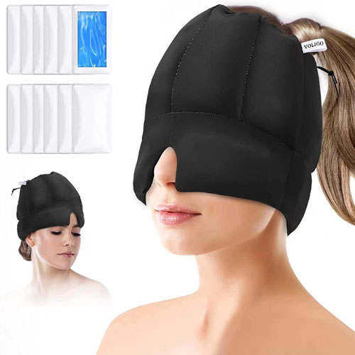 Gel Ice Headache & Migraine Relief Hat $14.55 After Code + Coupon (Reg. $27.99) – Available in 3 Colors, Long-Lasting Cooling, Tension Relief