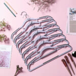 50-Pack Heavy Duty Dry Wet Clothes Hangers $32 Shipped Free (Reg. $50) – $0.64 Each – FAB Ratings! – with Non-Slip Pads Space Saving 0.2″ Thickness Super Lightweight Organizer