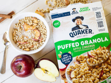 Grab A Box Of Quaker Puffed Granola As Low As FREE At Publix