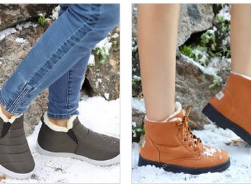 Women’s Snow Boots only $14.99 + shipping!