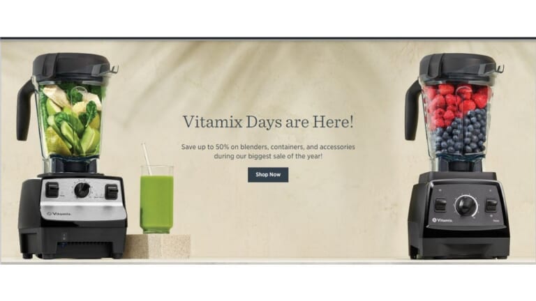 Final Chance To Save 50% On Vitamix!