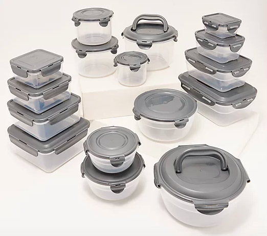 LocknLock 16-Piece Multi-Shape Nestable Storage Set only $25.48 shipped!