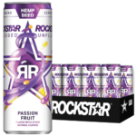 12-Pack Rockstar Energy Drink, Unplugged Passionfruit as low as $10.79 After Coupon (Reg. $39) + Free Shipping – 90¢/can!