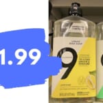 9 Elements Foaming Dish Spray for $1.99 | Target Circle Deal